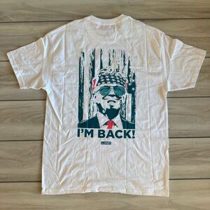 LGND Supply Co Trump I’m Back T-Shirt White Various Sizes NWT